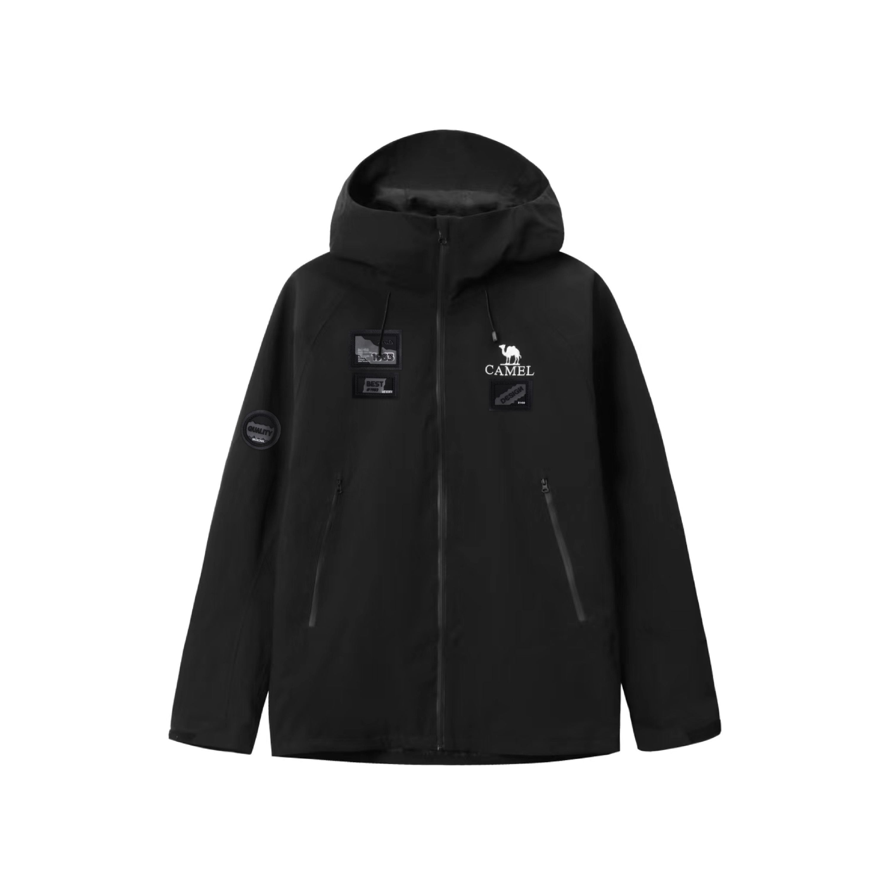 

CAMEL Ветровка All weather Unisex Phantom Black с капюшоном