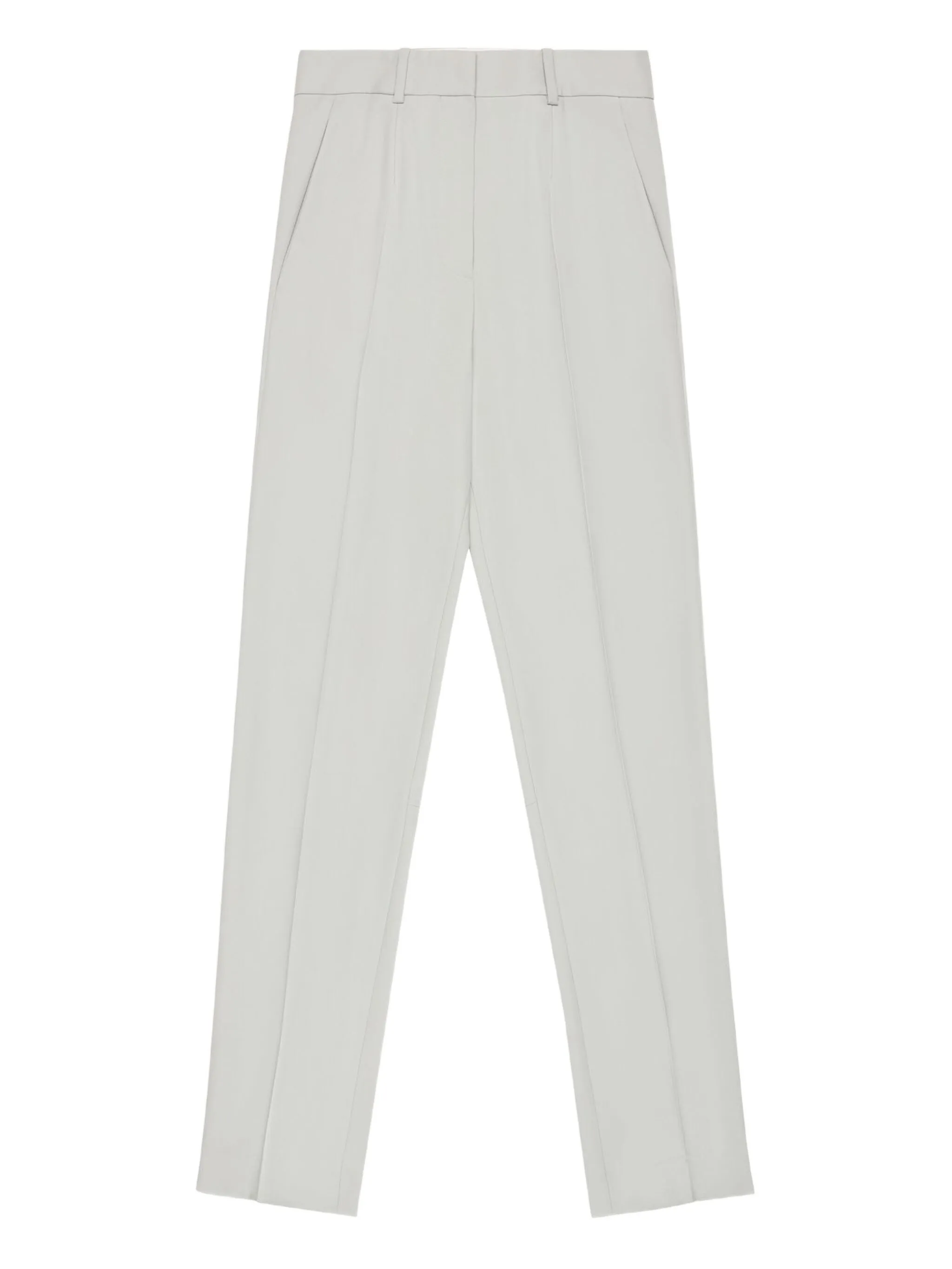 

Шерстяные брюки с молниями на манжетах Bally, серый