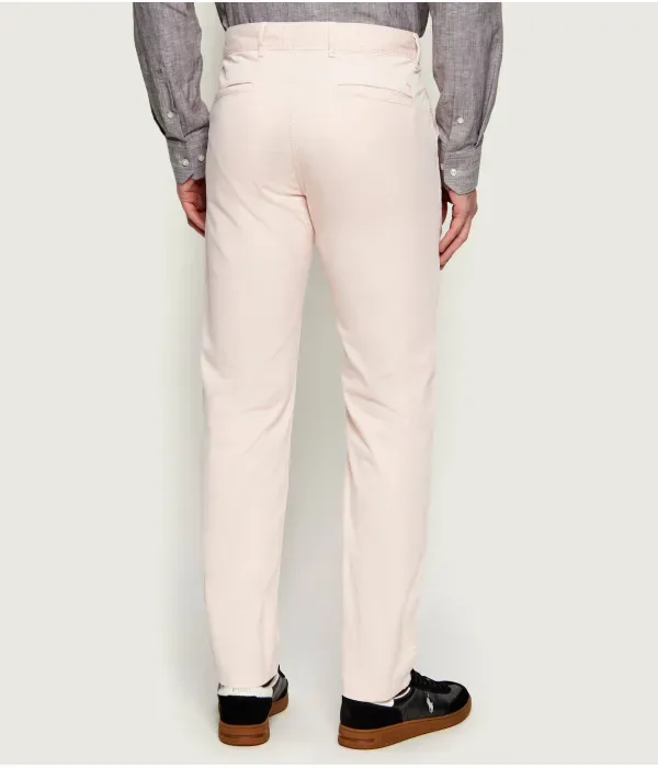 Брюки чинос slim fit Boss Orange, розовый — фото 4
