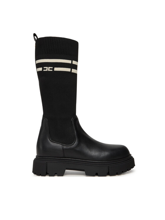 Сапоги Boot F4A6-E0427-1316 Elisabetta Franchi, чёрный
