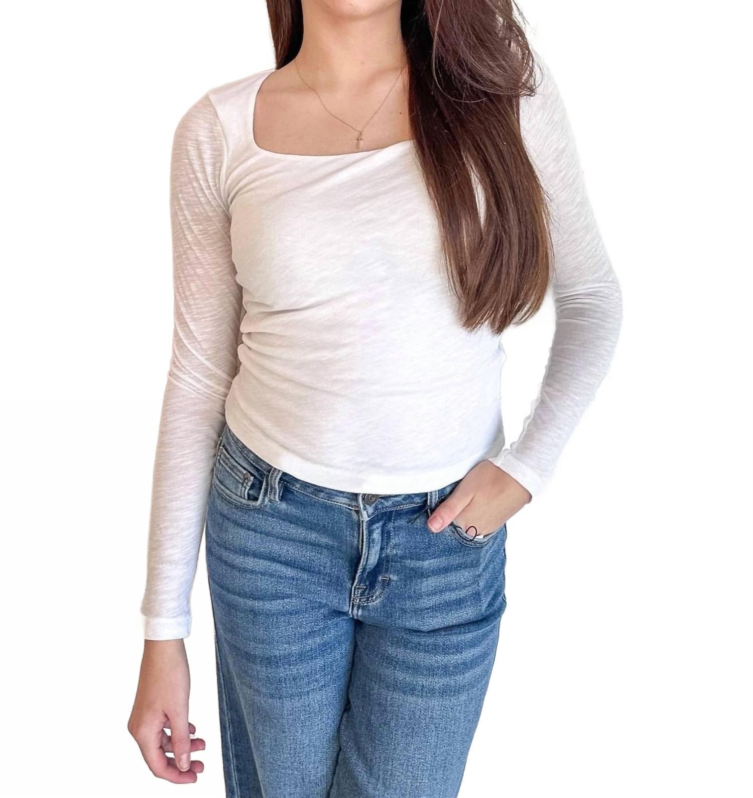 

Футболка Dani Seamless белая PROJECT SOCIAL T