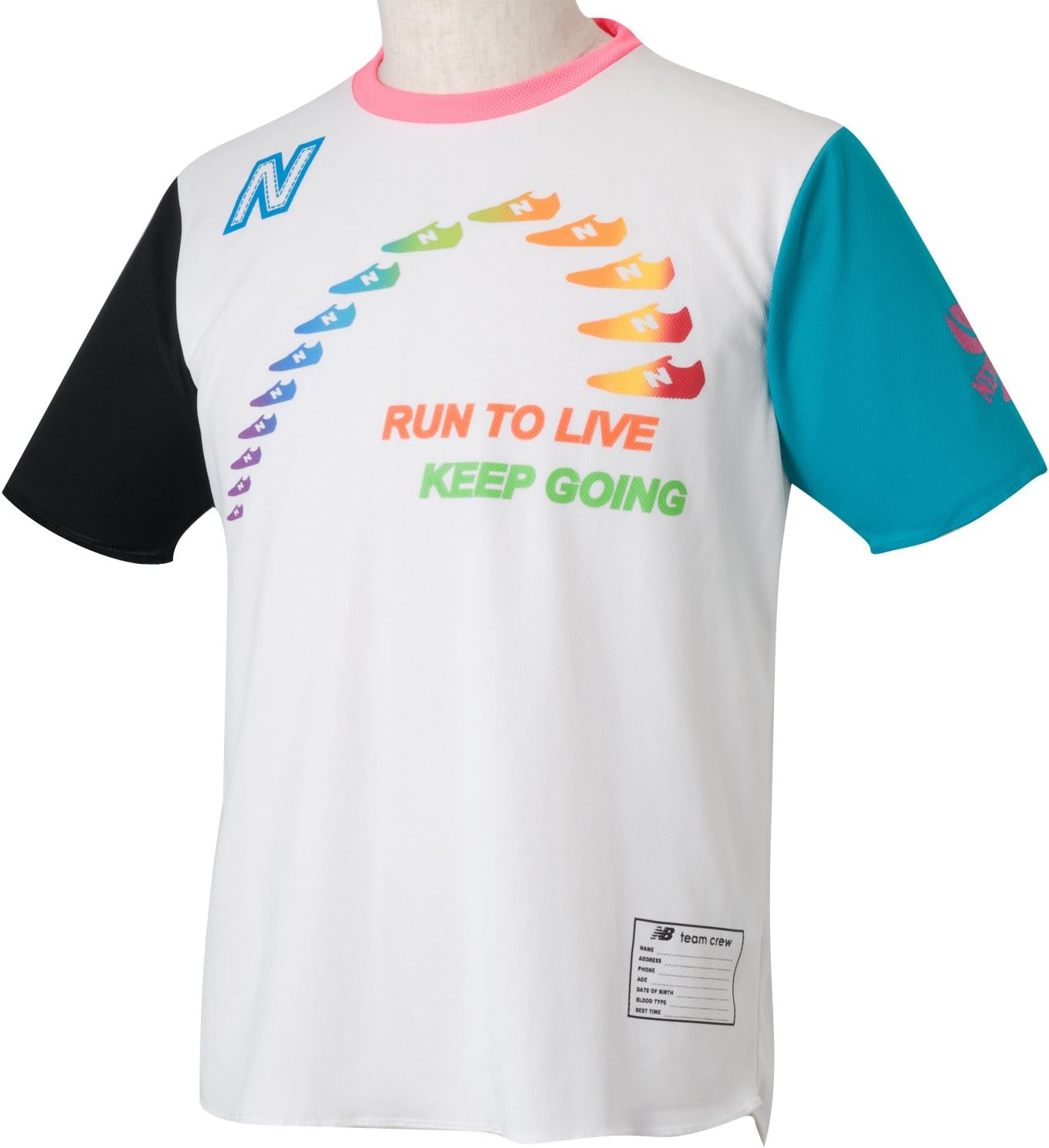 

Футболка New Balance с графическим принтом, белый