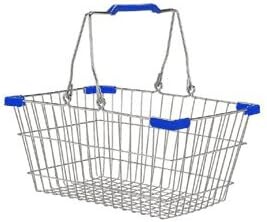 

Dulton CH99-W04CR/BL Market Basket, большая, хром/синий, проволочная корзина, корзина для хранения, корзина для хранения, высота 7,9 дюйма (200 мм), ширина 17,7 дюйма (450 мм), глубина 12,4 дюйма (315 мм), Chrome/Blue