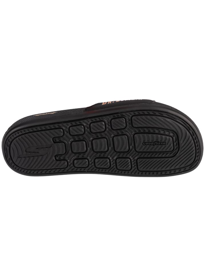 Кроссовки Skechers Snoop Dogg Hyper Slide - Dr. Bombay в черном цвете — фото 4