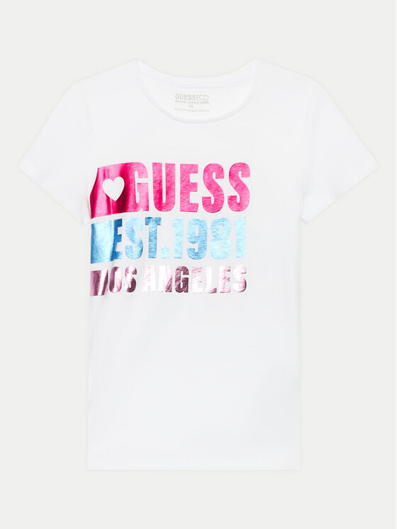 

Футболка стандартного кроя Guess, белый