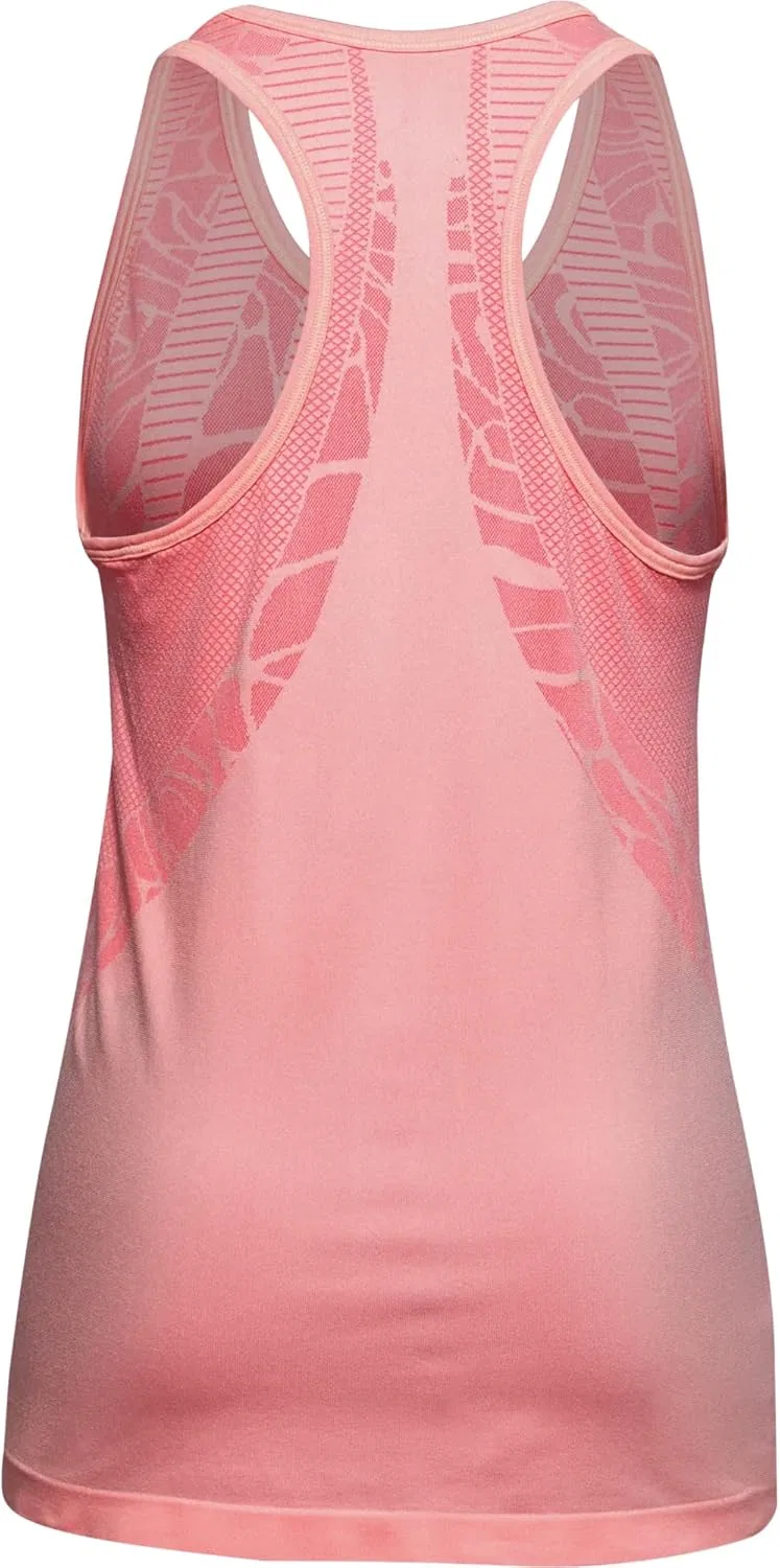 Детская майка Under Armour Kids, цвет French Gray/Eclectic Pink/Eclectic Pink — фото 4