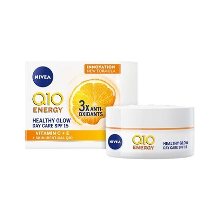 Дневной крем Q10 Energy Healthy Glow Spf15 50 мл, Nivea — фото 2