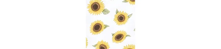 Хлопковая ночная накидка без рукавов для уютного сна Hudson Baby, Sunflower — фото 2