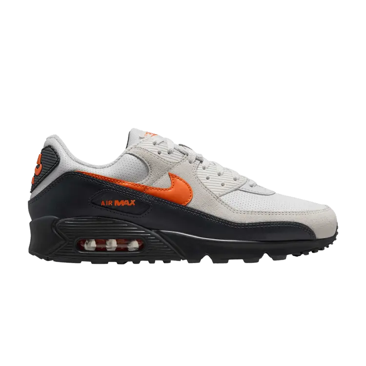 

Кроссовки Nike Air Max 90 'Racing Pack - Vast Grey Total Orange', серый