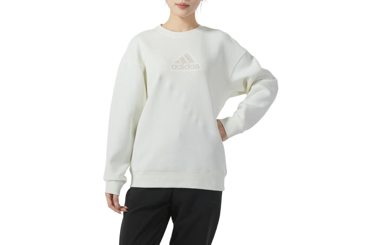 

Толстовка женская белая Adidas