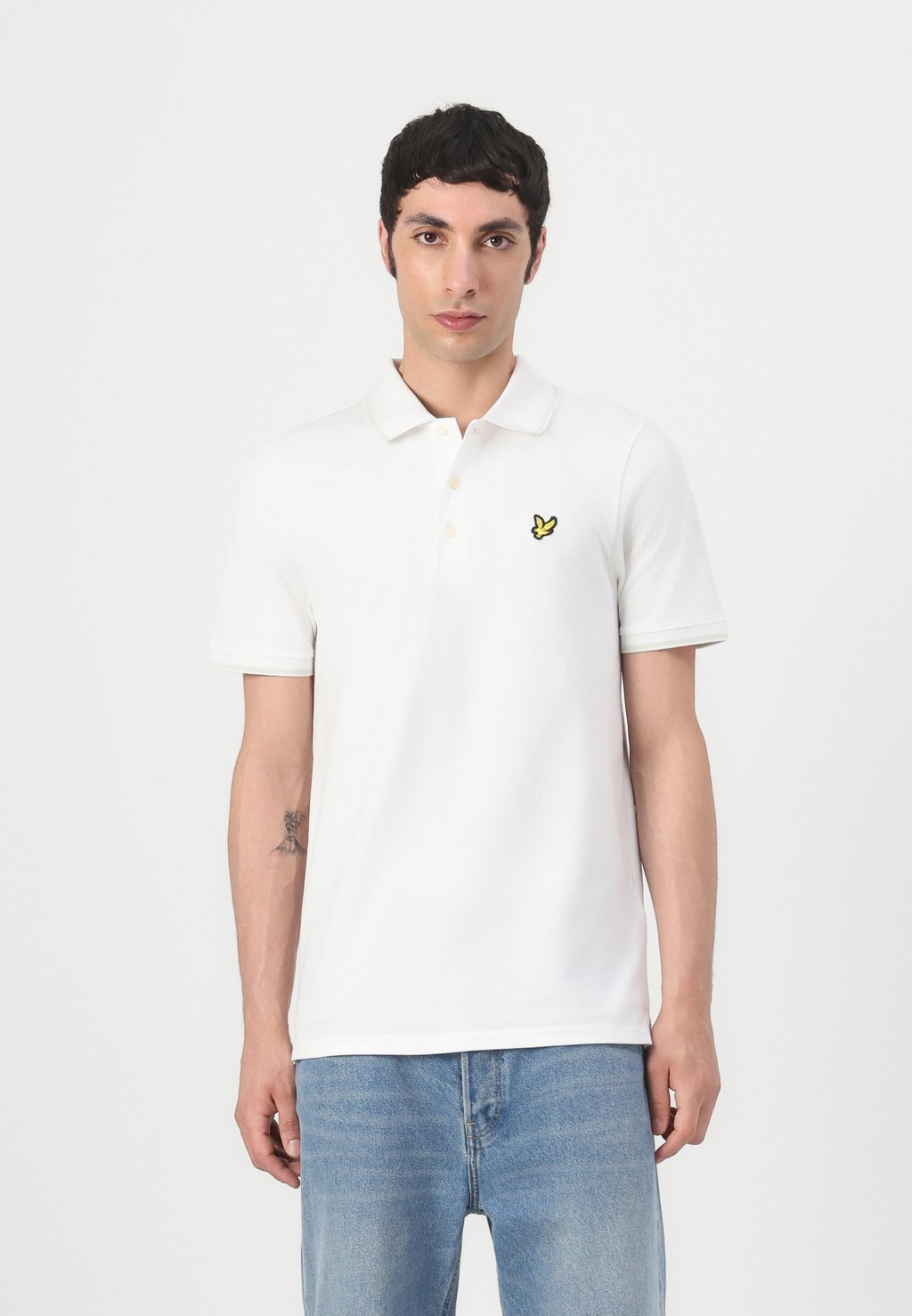 

Рубашка поло TIPPED Lyle & Scott, белый
