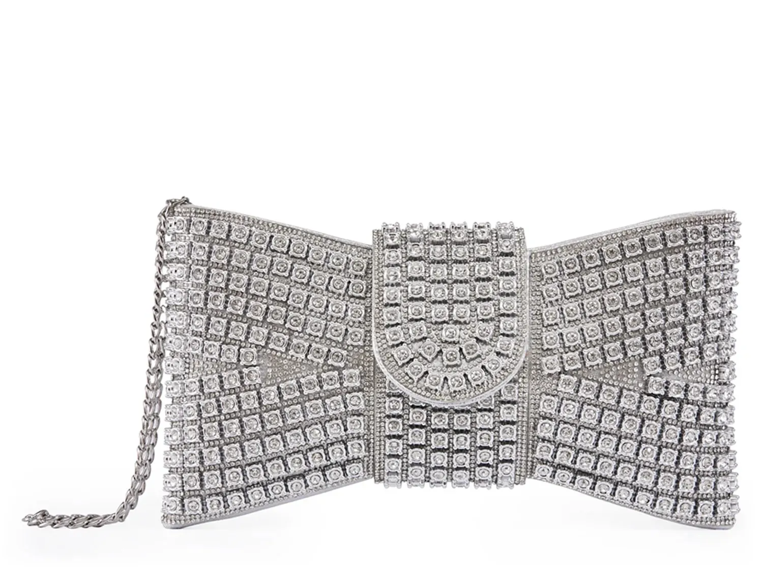 

Клатч Lady Couture Ivy, серебристый металлик