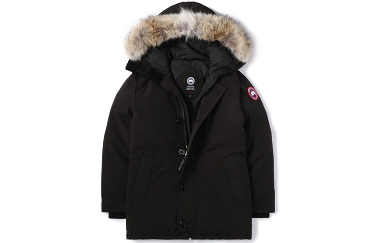 

Canada Goose Куртка пуховая мужская черная, Black