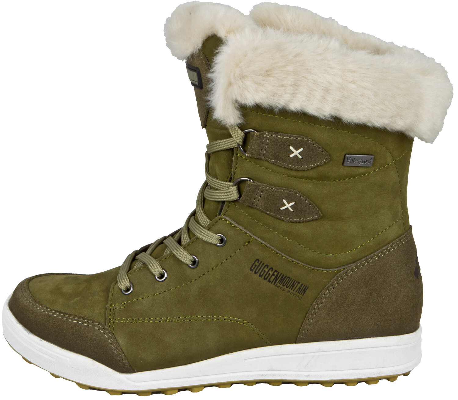 

Ботинки GUGGEN MOUNTAIN Winterstiefel Uni, оливковый