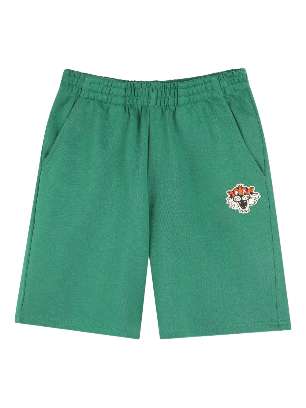 

Шорты с вышивкой Kenzo Kids, зеленый