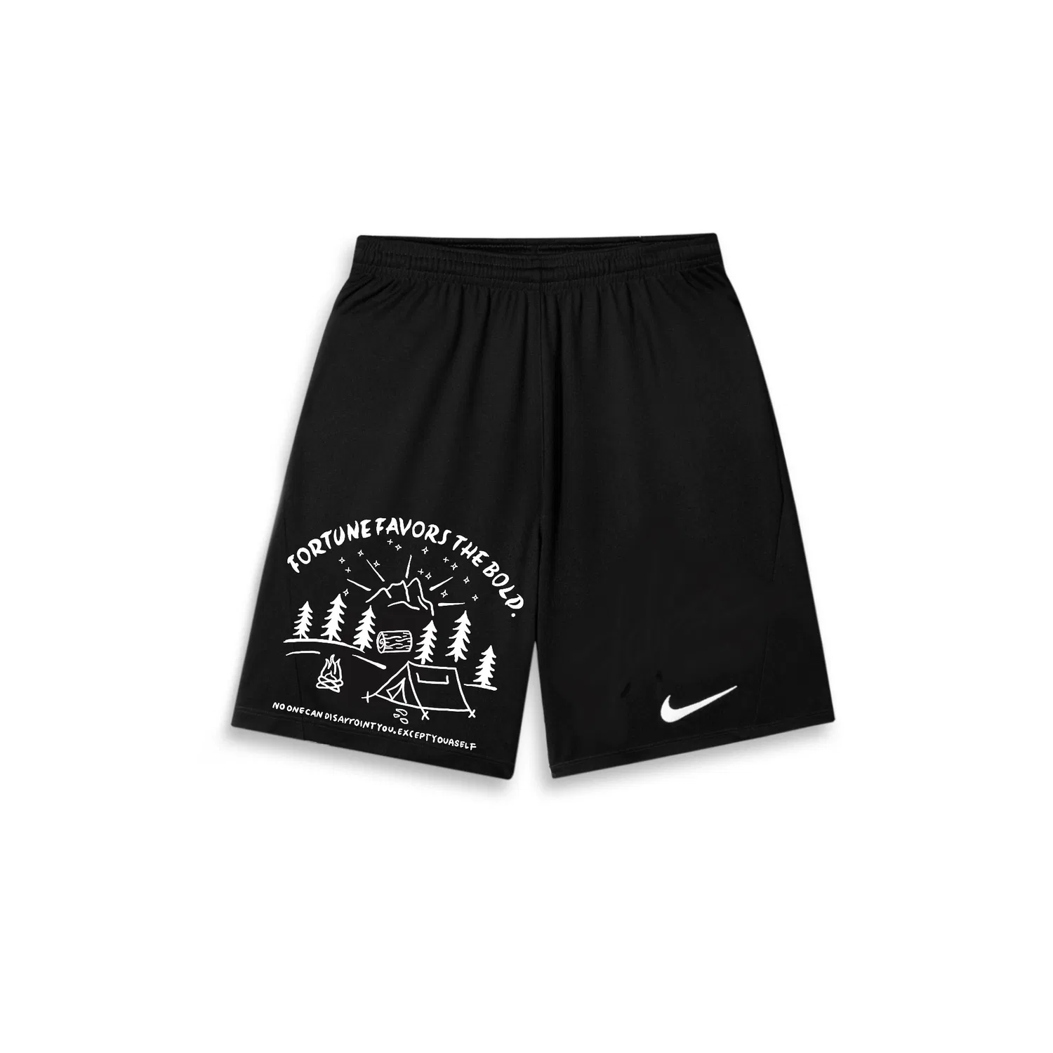 Мужские шорты для бега Nike Dri-FIT, Черный