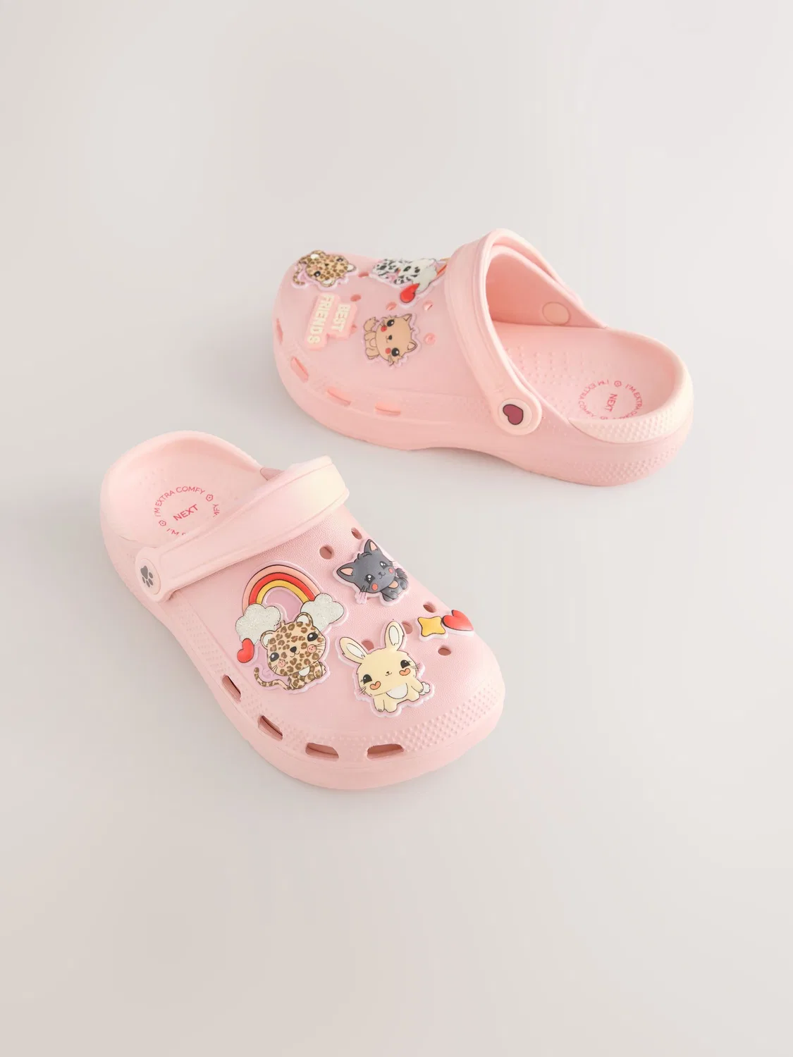 Клоги детские Pink Pets Next, розовый