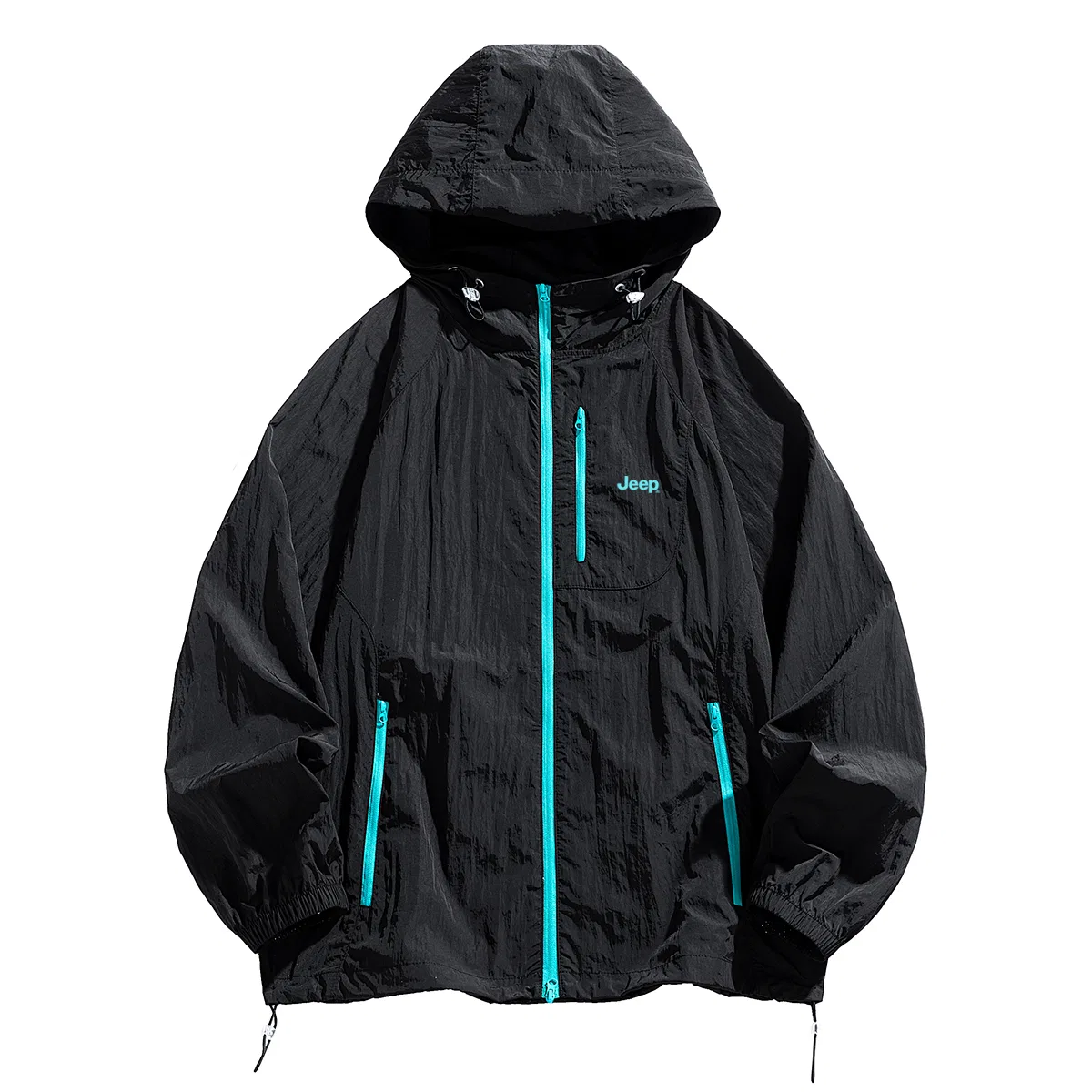 Детская ветровка с защитой от солнца Jeep Breathable UV Protection Windproof, Night Black