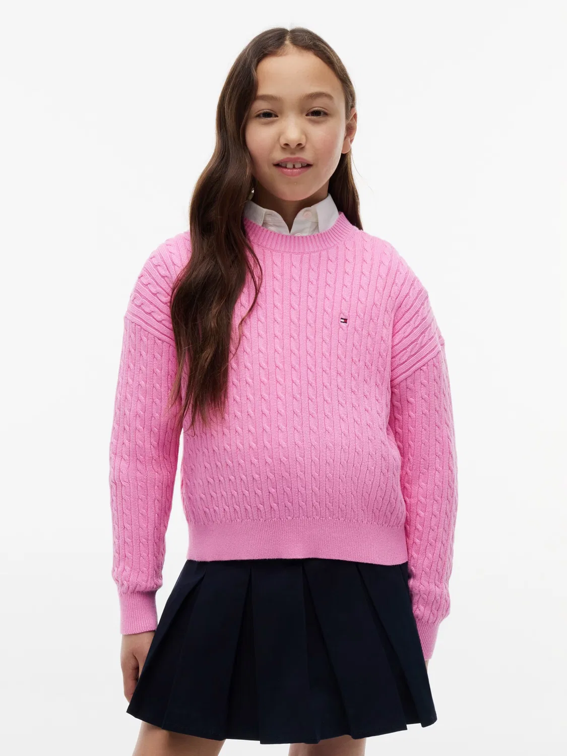 Свитер Tommy Hilfiger розового цвета — фото 2