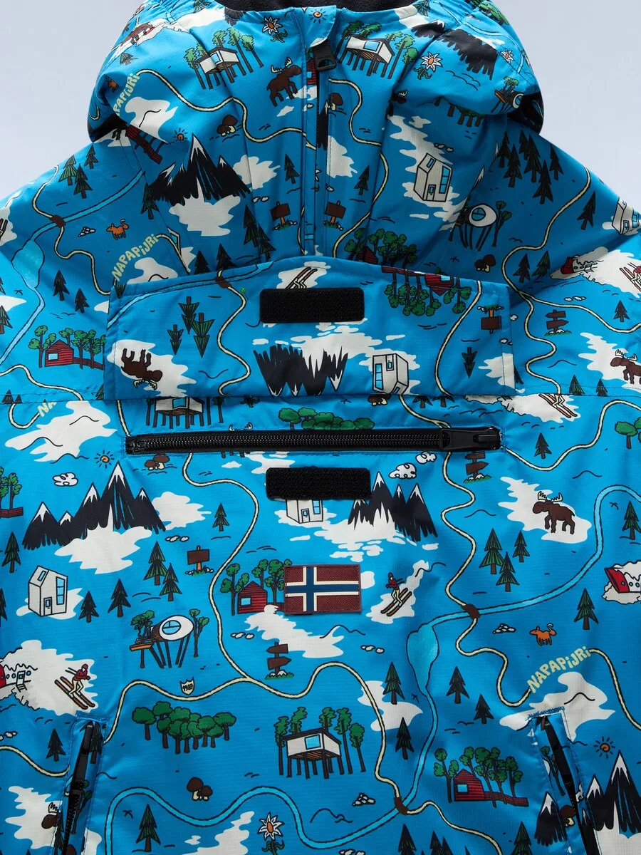 Куртка NAPAPIJRI Performance Jacket 'RF Next' темно-синего цвета — фото 4