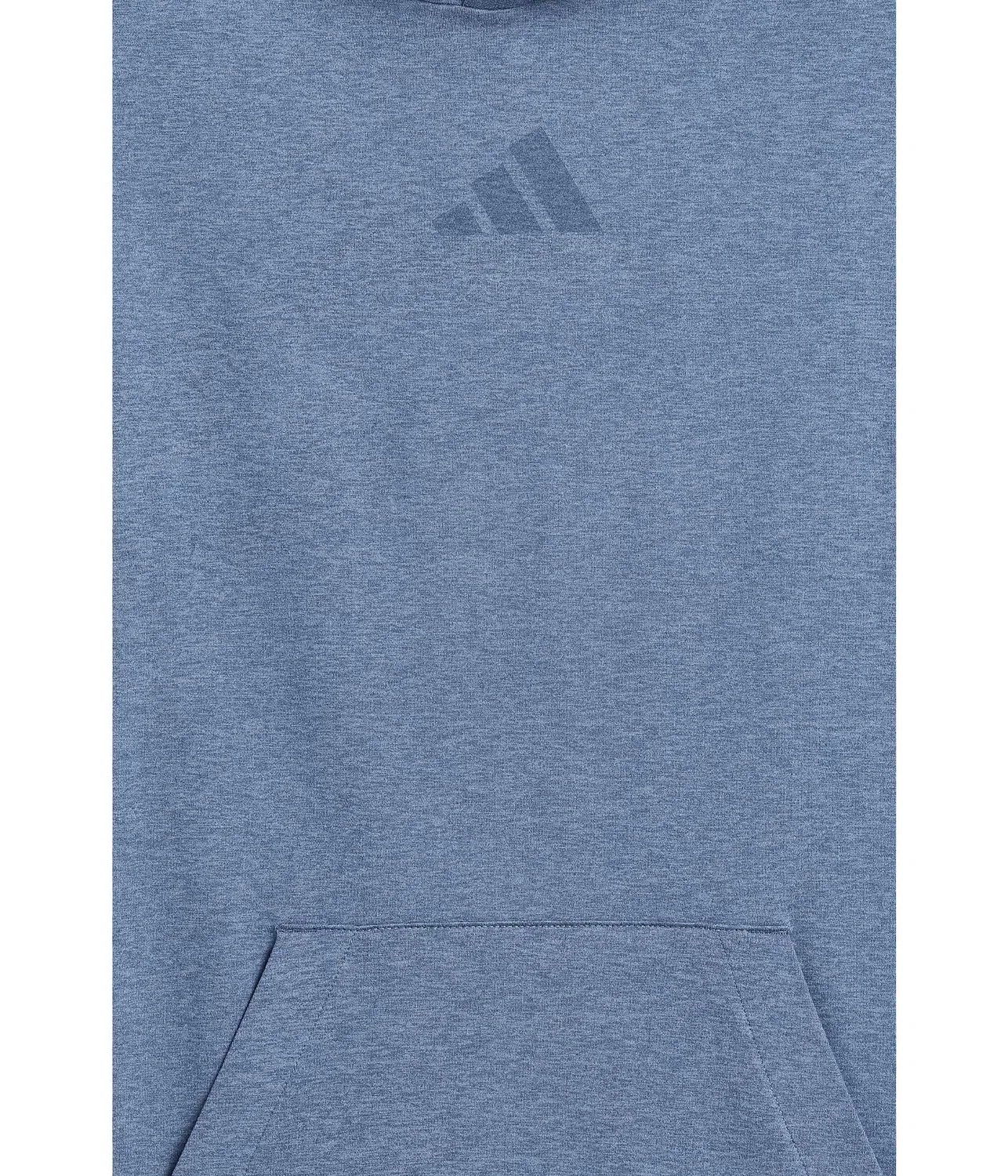 Толстовка с капюшоном All Sport Poly (для детей постарше) Adidas Kids, Blue/Navy Melange — фото 3