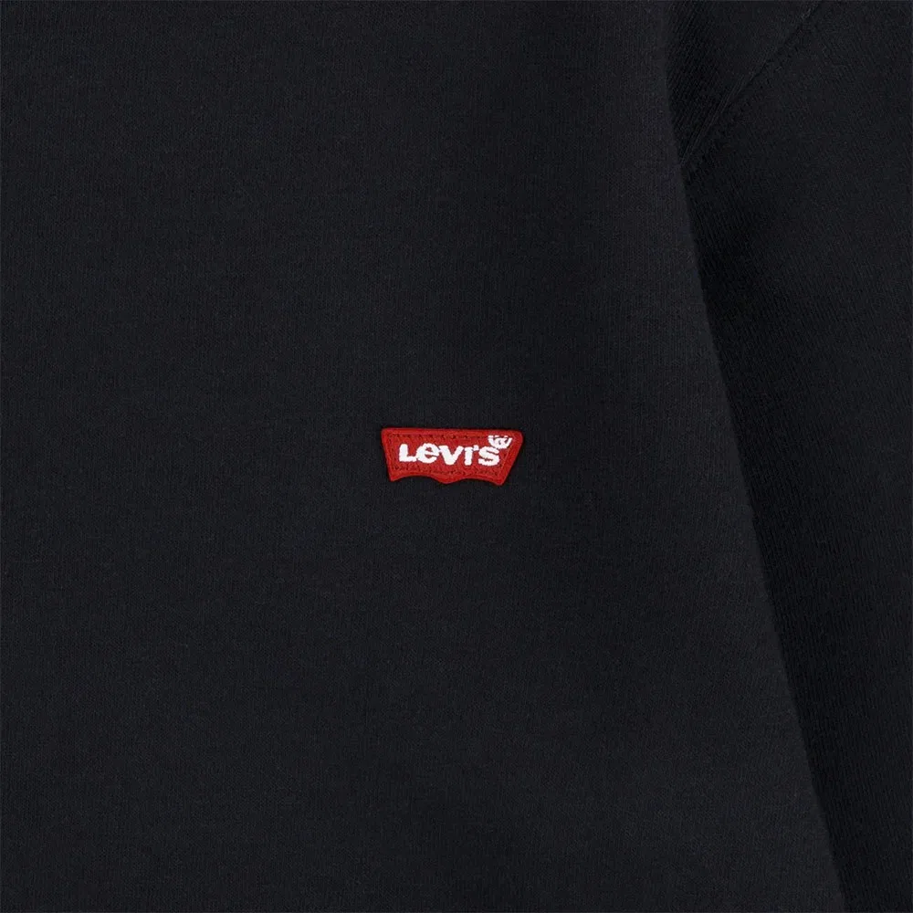 Детское худи для мальчиков с принтом Mini Batwing Levi's, Black — фото 3