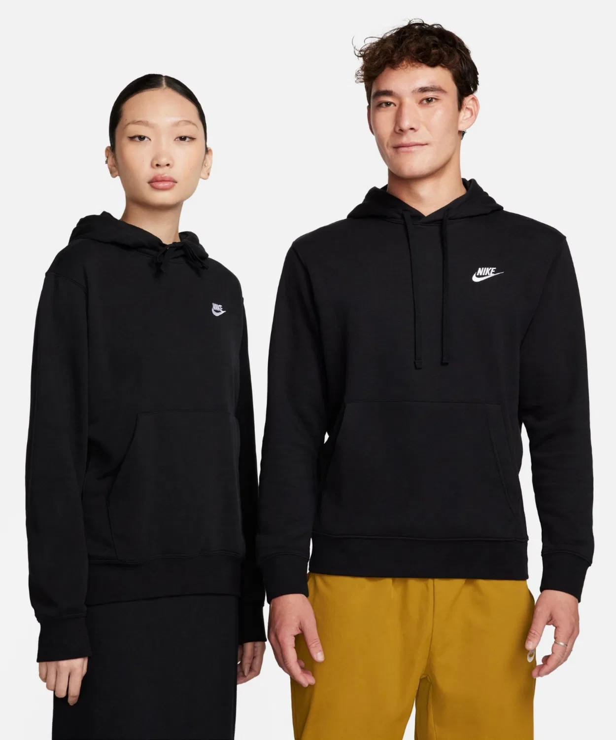 Мужской худи с длинным рукавомNike Sportswear Club, Black