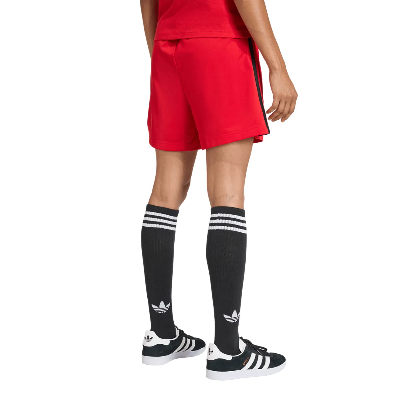 Шорты для женщин FB Adidas, цвет Black/Better Scarlet — фото 2