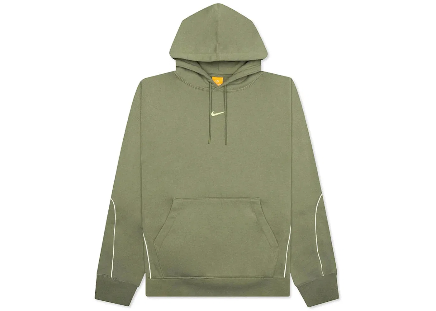 Мужская худи Nike x NOCTA NRG Fleece CS Hoodie, Oil Green Light Liquid Lime