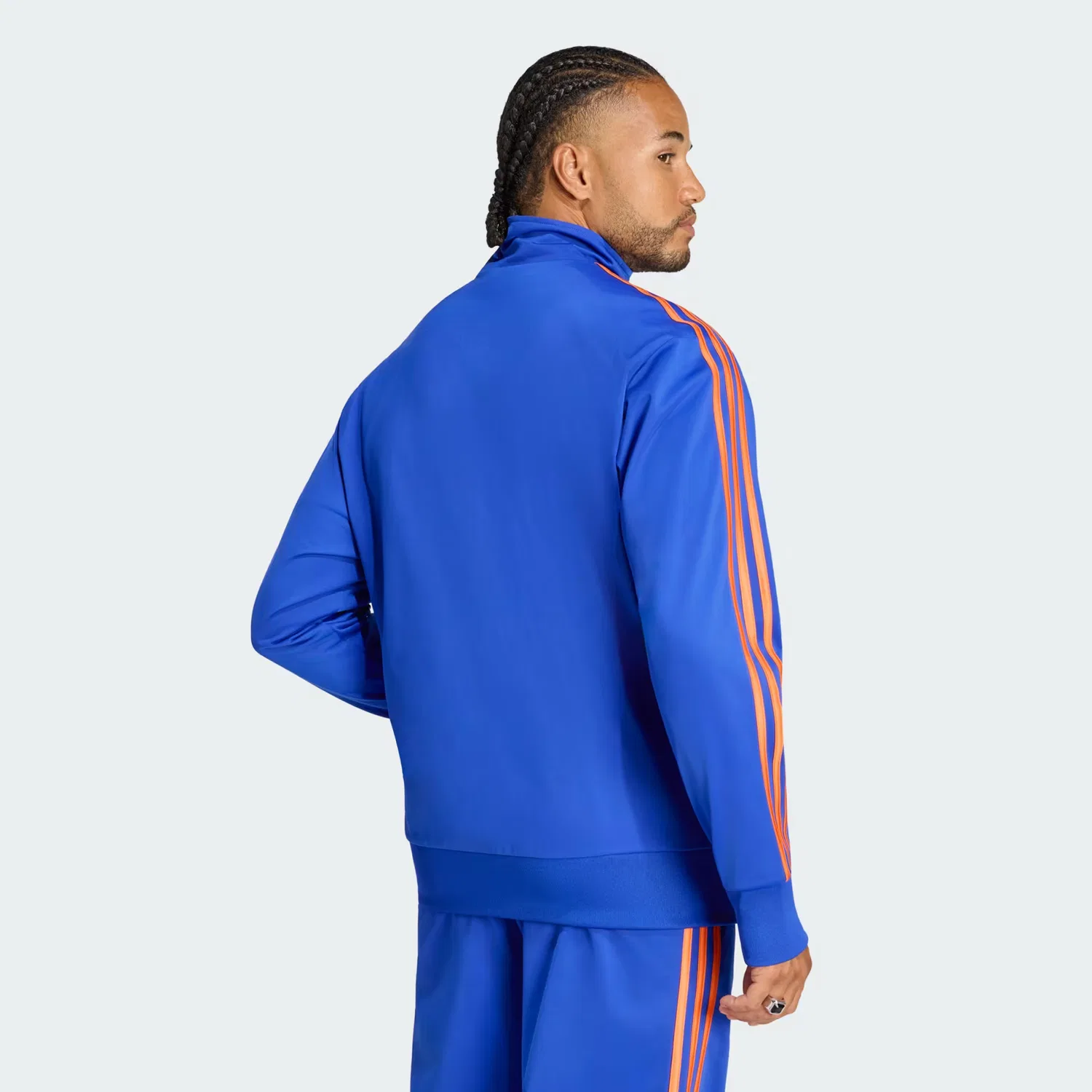 Мужская олимпийка свободного кроя Firebird Adidas Originals, ярко-синий — фото 2