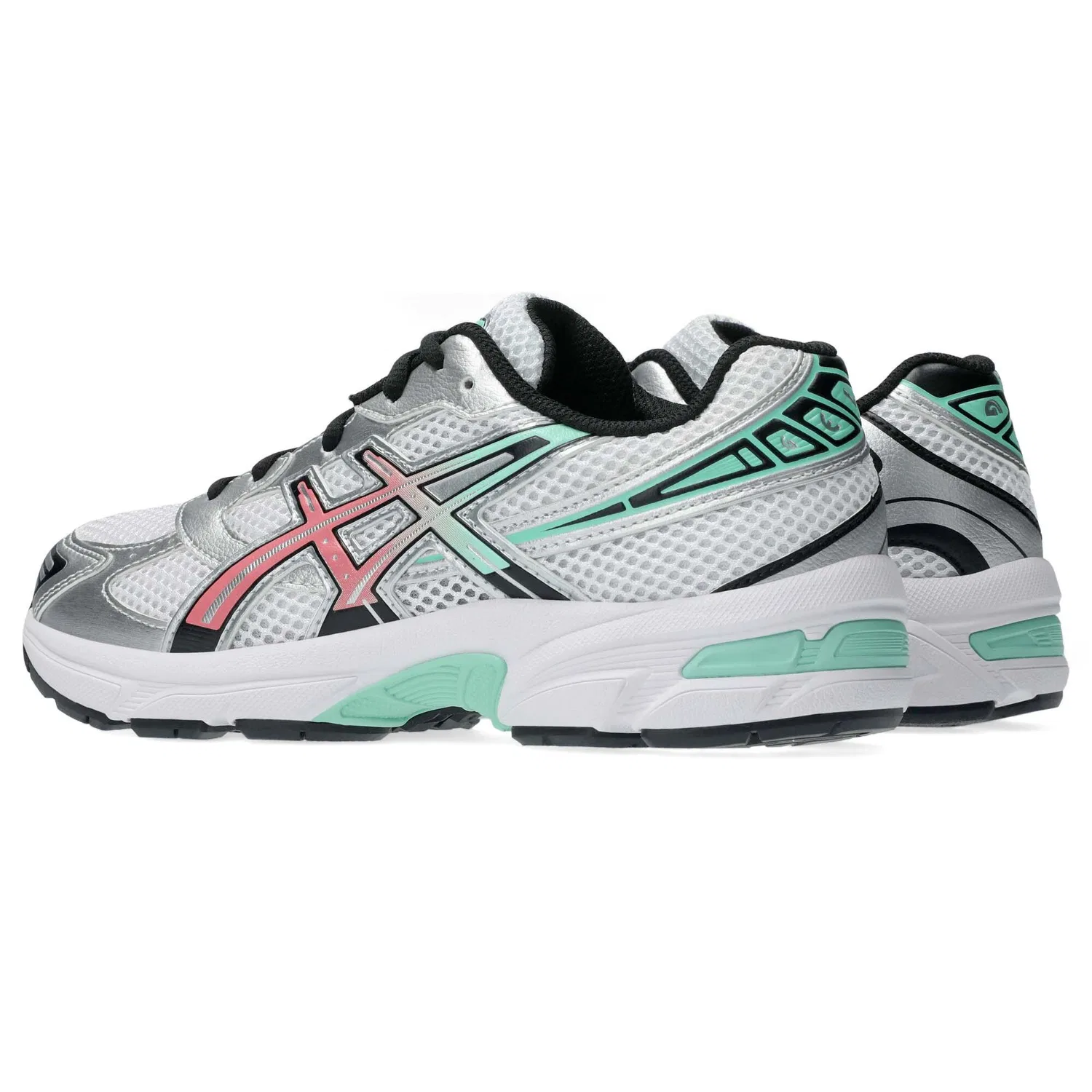 Детские кроссовки с ретро-дизайном Asics Gel-1130 Gs, White — фото 4