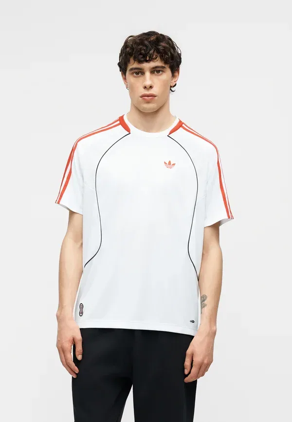 Футболка Teamgeist - базовая футболка Adidas Originals, белый — фото 3