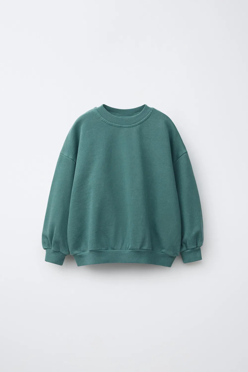 Простая толстовка ZARA, Duck Blue