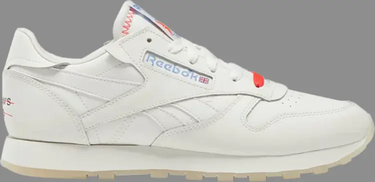

Кроссовки wmns classic leather 'it's a man's world' Reebok, белый