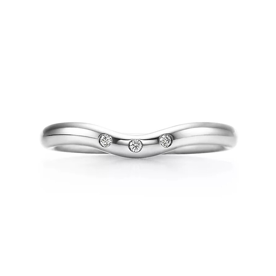 

Кольцо Tiffany & Co. x Elsa Peretti Wedding Band, платина/бриллиант