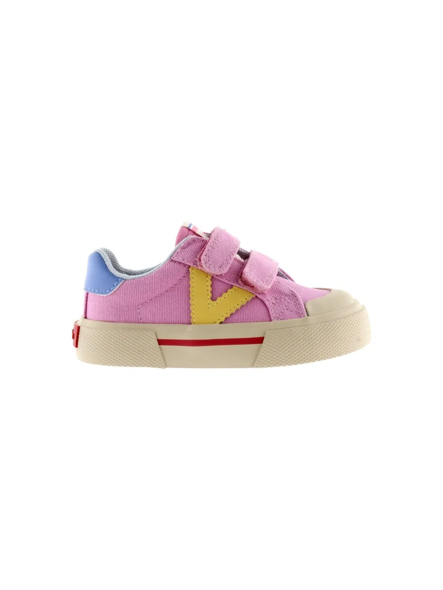 Кроссовки Victoria 'Klettverschluss-Sneaker fur Kinder' розового цвета — фото 2
