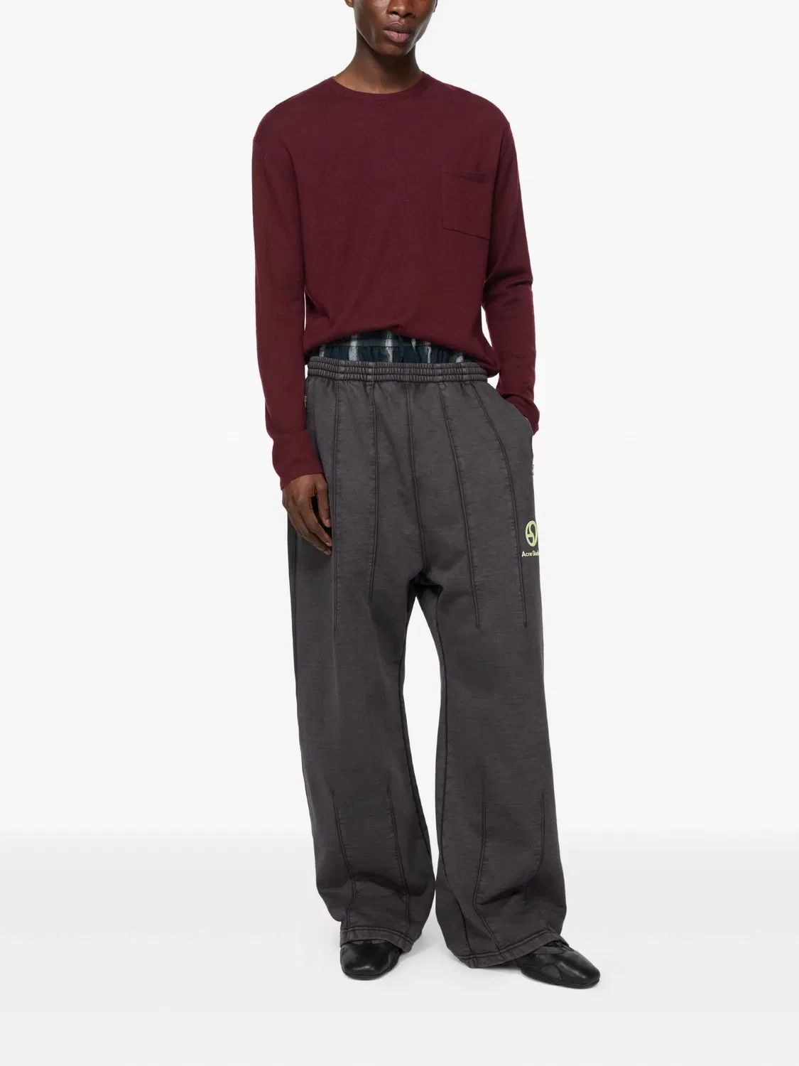 Свитер из кашемира Acne Studios, красный — фото 2