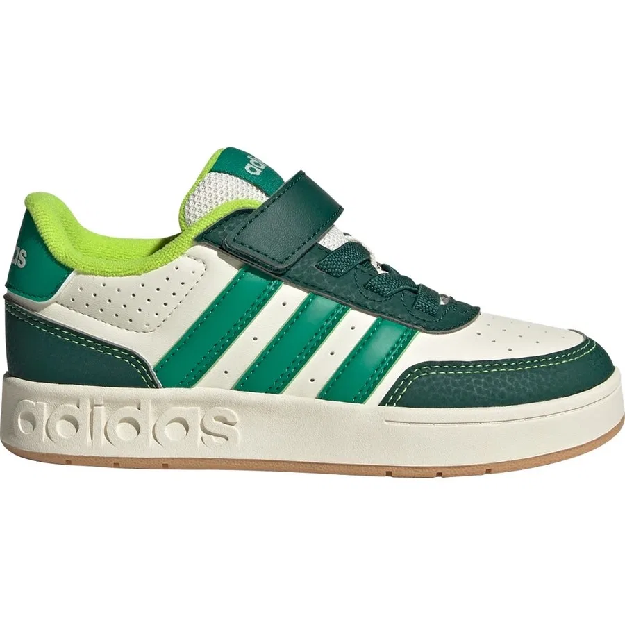 Кроссовки детские с липучкой Breakbase adidas, Белый