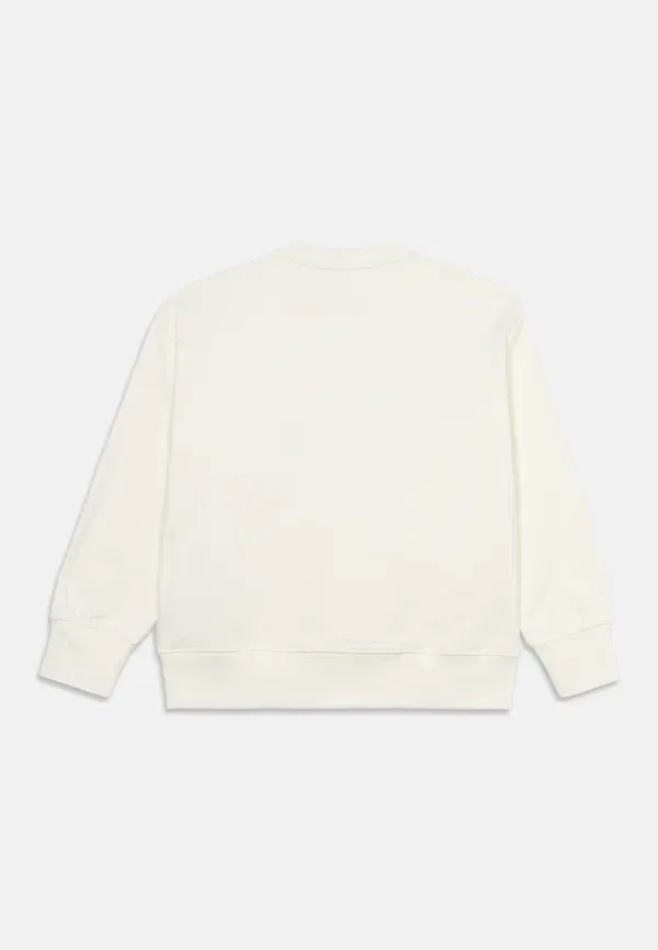 Свитшот с вышивкой Unisex Mm6 Maison Margiela, белый — фото 2
