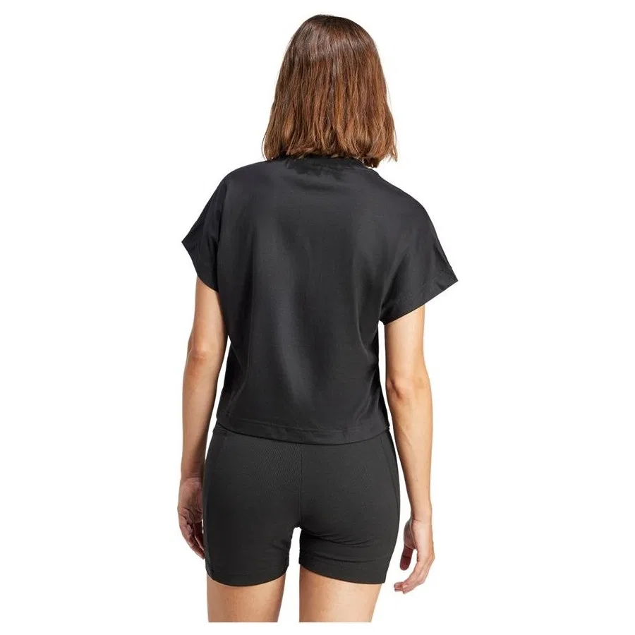 Футболка женская с длинным рукавом W ALL SZN TEE adidas, Черный — фото 4