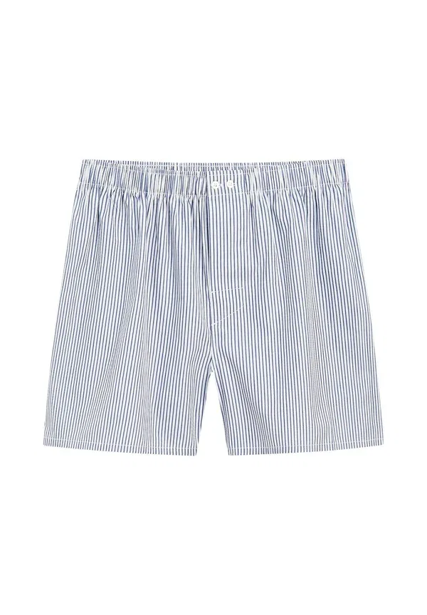 Боксеры из хлопка Boxer shorts Massimo Dutti, mottled dark blue, темно-синий