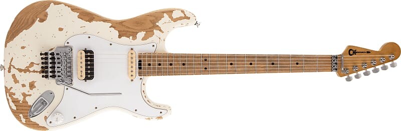 

Электрогитара Charvel Henrik Danhage Limited Edition Signature Pro-Mod So-Cal Style 1 HS FR M, Maple Fingerboard, White Relic - MC227384