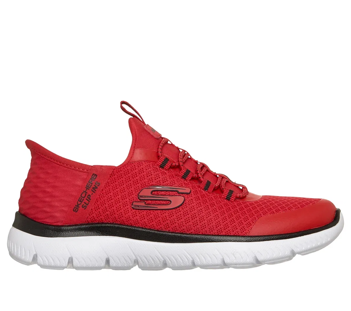 Детские слипоны Summits - High Range Skechers, красный/черный