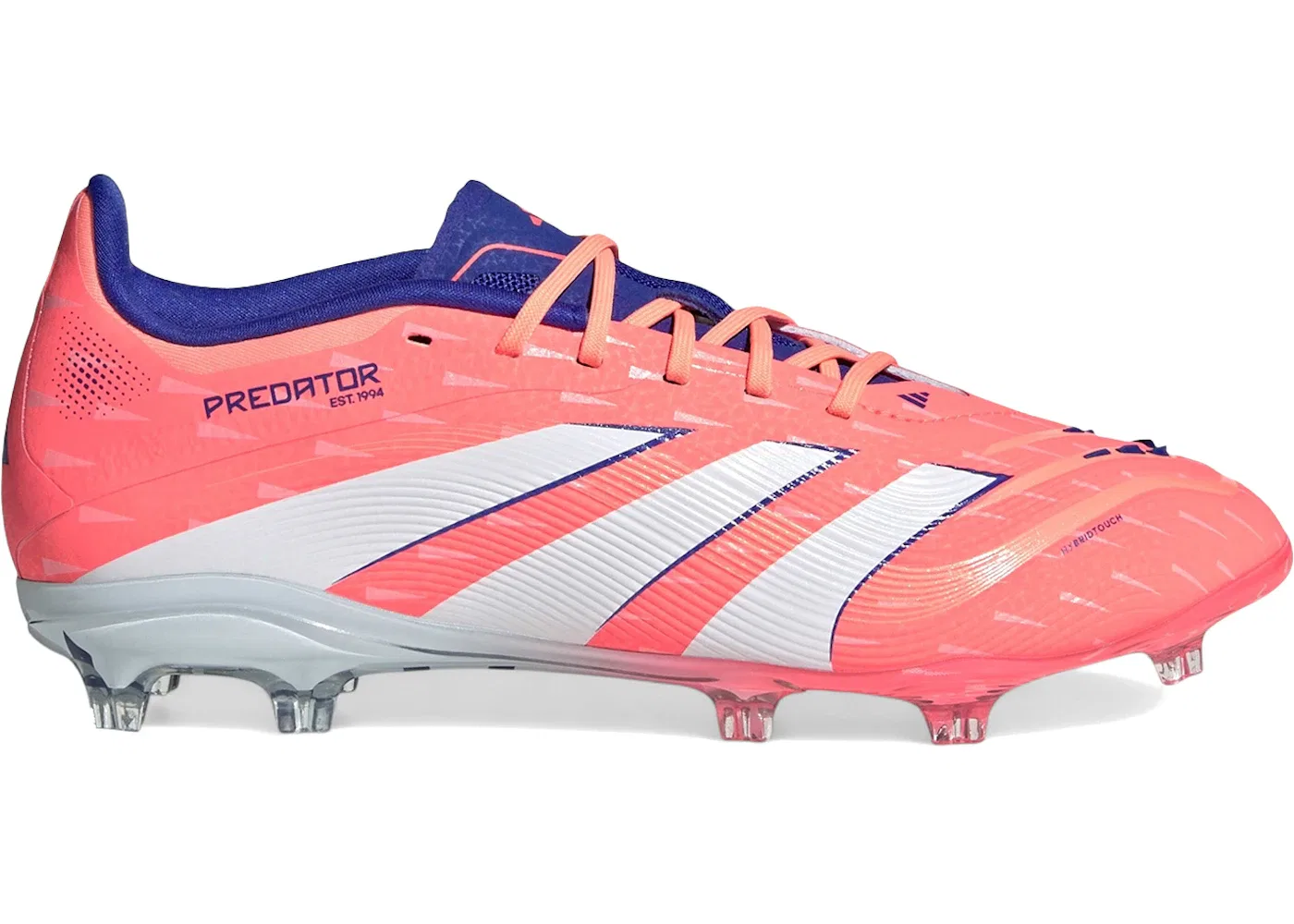Детские бутсы с высоким верхом Predator Elite Adidas, Signal Coral Cloud White Beam Orange