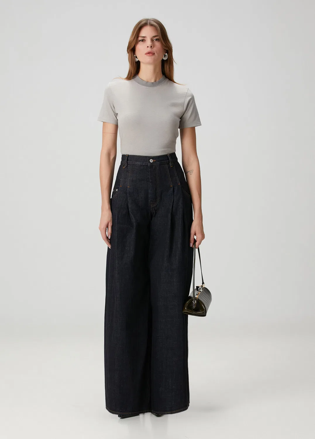 Футболка Atelier Femme Jacquemus, gri — фото 2