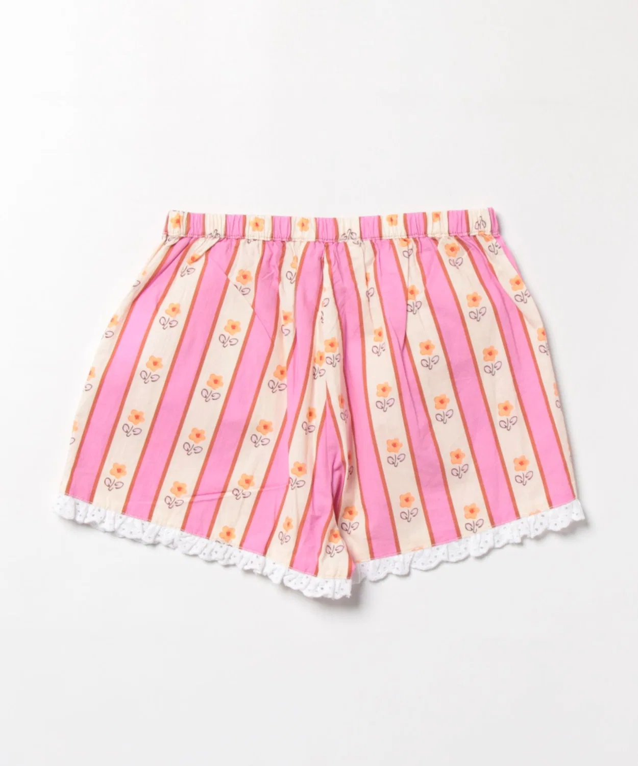 Детские шорты с цветочным принтом hello Simone Dina short Ramatuelle, Pink — фото 2