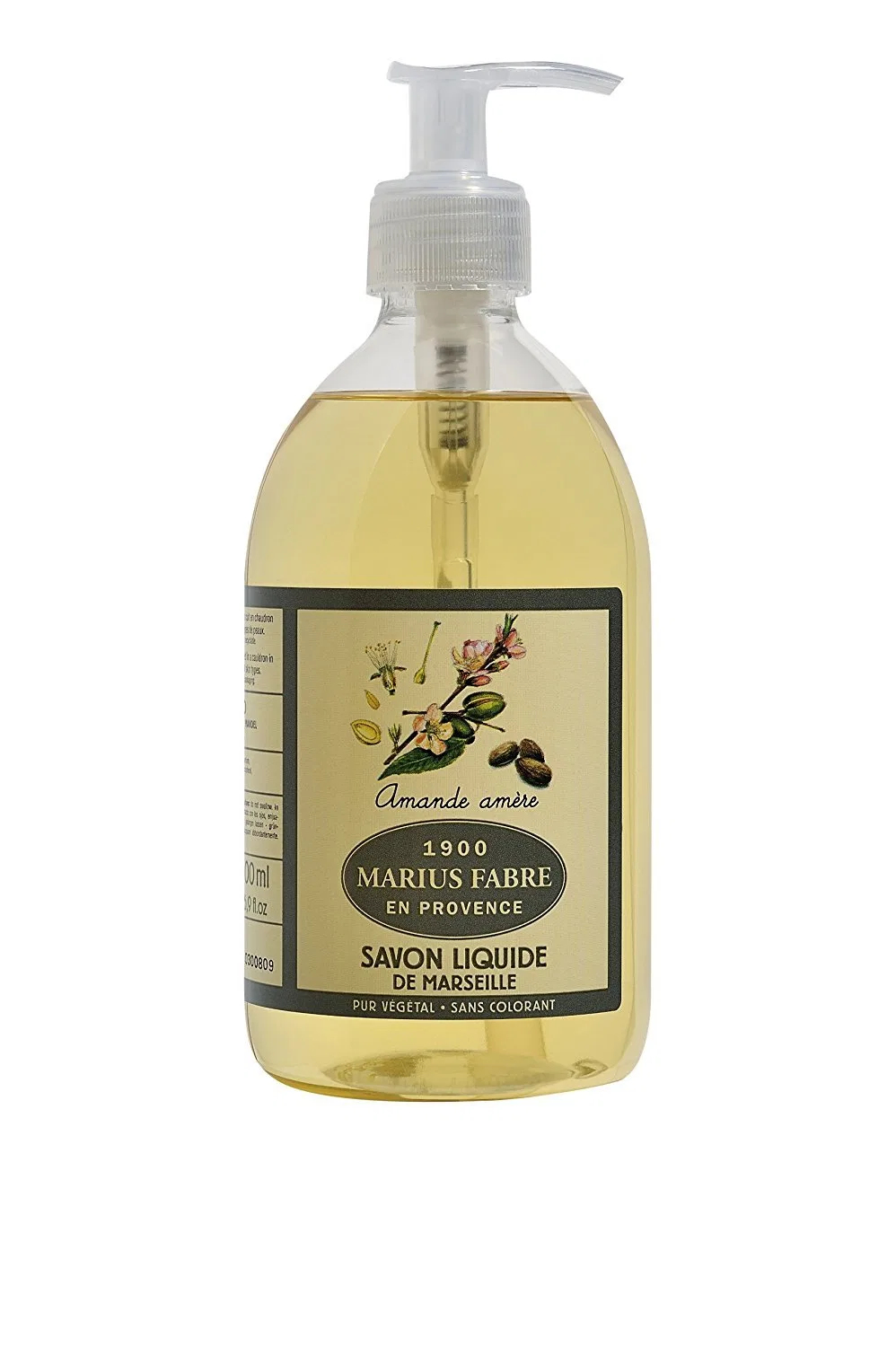 Жидкое мыло Marius Fabre Savon de Marseille, Bitter Almond, 500 мл