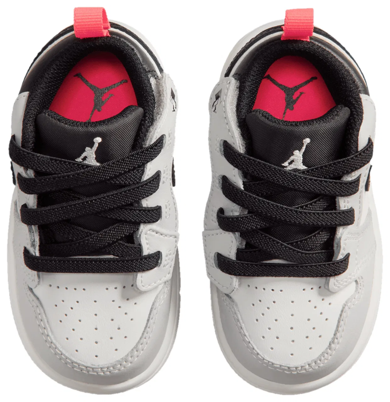 Кроссовки для мальчиков AJ 1 Low Alt Jordan, цвет Summit White/Black/Black — фото 4