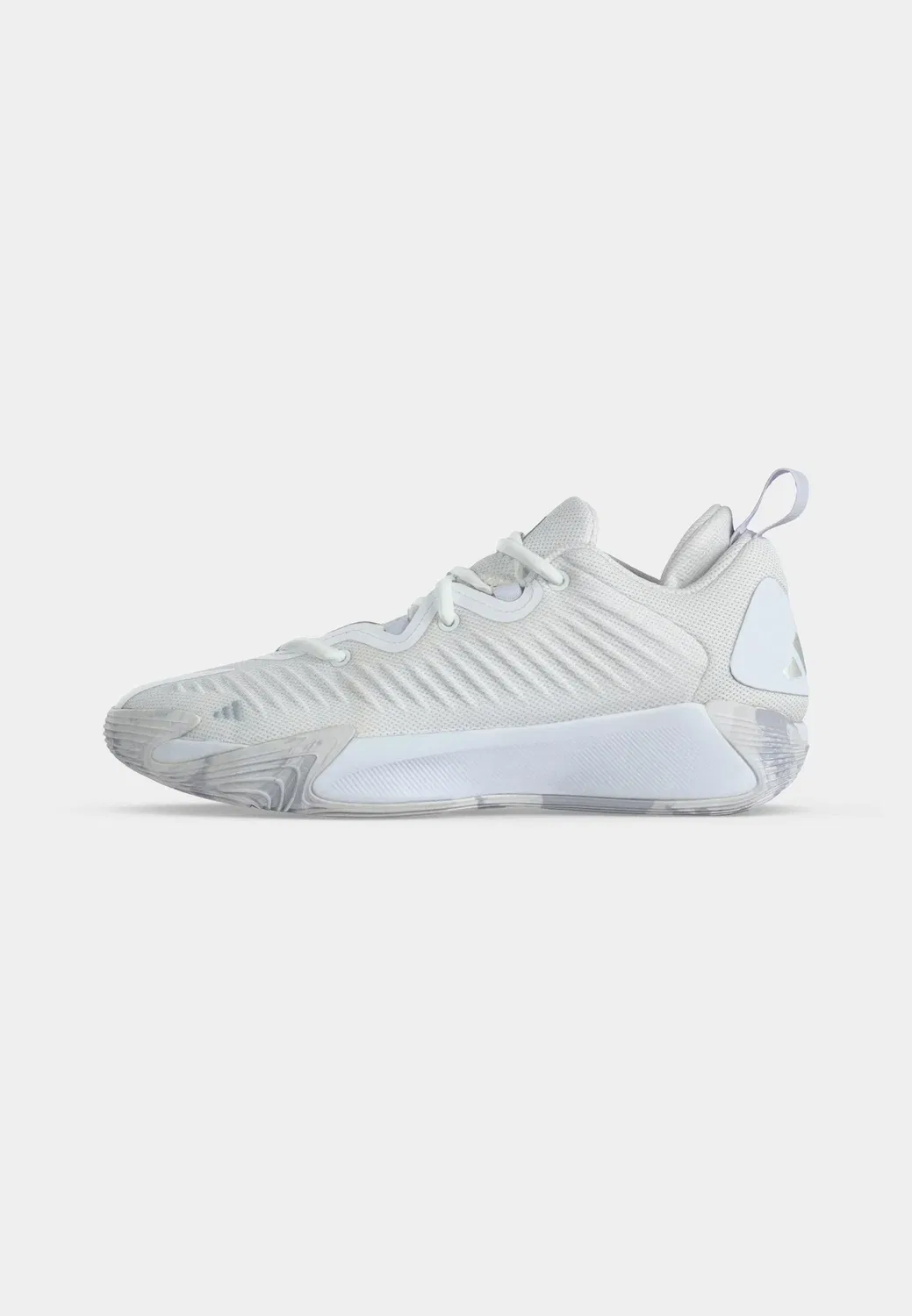 Баскетбольные кроссовки Initiation унисекс Adidas Performance, Footwear White/Silver-Coloured Metallic/Dash Grey — фото 2