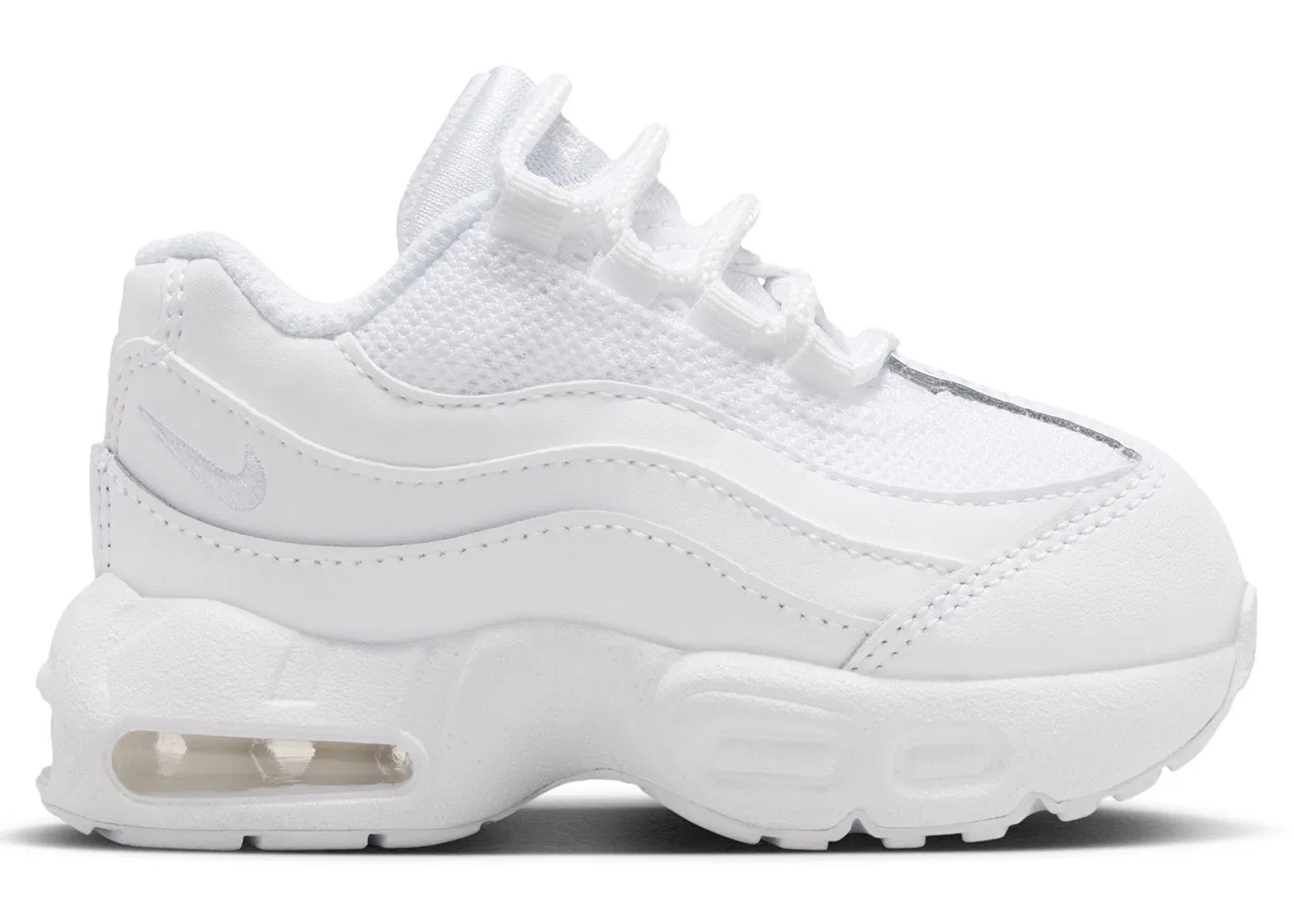 Детские кроссовки Lifestyle Nike Air Max 95 Recraft LTR, White/White/Pure Platinum/White